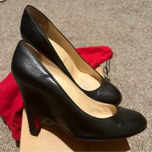 Christian Louboutin Morphing 100 sz 38.5/8 black nappa leather
